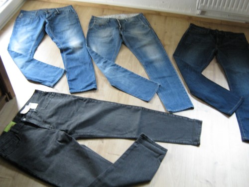 Herren jeans hosen - jeans, 2x