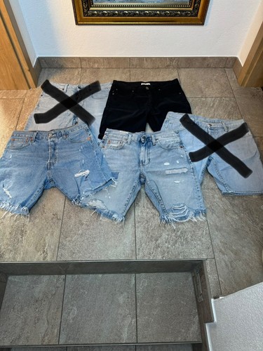 Herren jeans kurze hosen - 3,